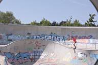 Skateboarder in München.